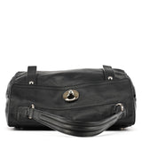 Yves Saint Laurent Black Leather Muse Two Bag