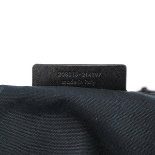 Yves Saint Laurent Black Leather Y Boston Bag