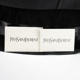 Yves Saint Laurent Black Multi Leather Saint Tropez Shoulder Bag