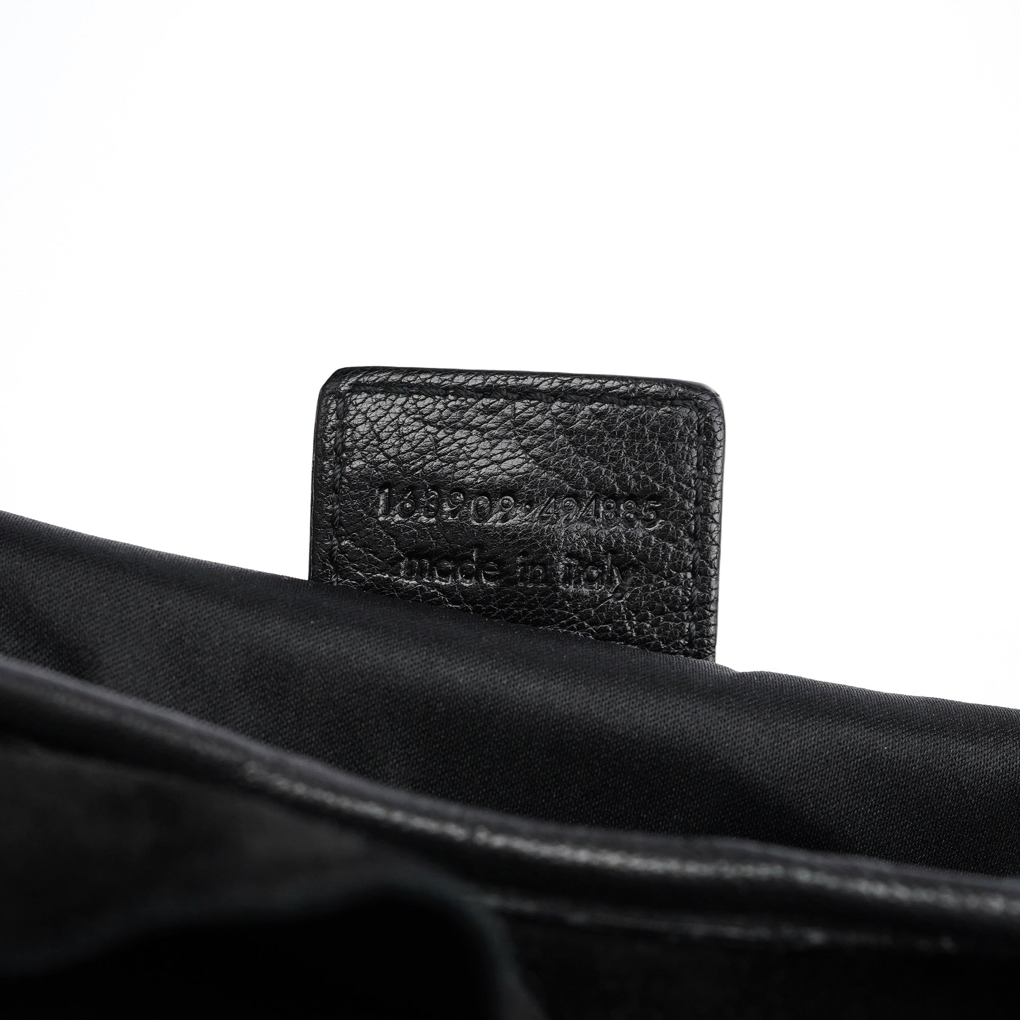 Yves Saint Laurent Black Multi Leather Saint Tropez Shoulder Bag