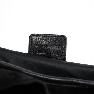 Yves Saint Laurent Black Multi Leather Saint Tropez Shoulder Bag