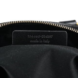 Yves Saint Laurent Black Patent Leather Muse Tote Bag