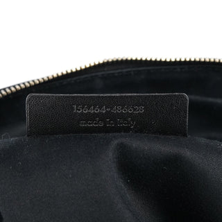 Yves Saint Laurent Black Patent Leather Muse Tote Bag