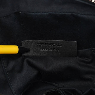 Yves Saint Laurent Black Patent Leather Y-Bow Tote Bag