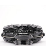 Yves Saint Laurent Black Patent Leather Y-Bow Tote Bag
