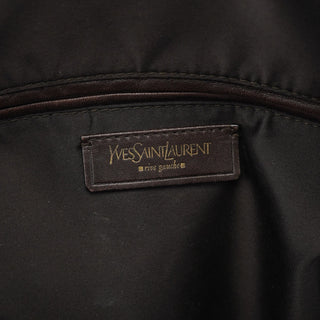 Yves Saint Laurent Brown Calfskin Leather Muse Tote Bag