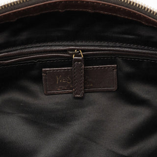 Yves Saint Laurent Brown Calfskin Muse Tote Bag