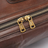 Yves Saint Laurent Brown Calfskin Muse Tote Bag