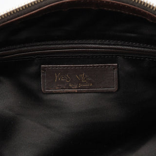 Yves Saint Laurent Brown Calfskin Muse Tote Bag