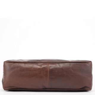 Yves Saint Laurent Brown Calfskin Muse Tote Bag