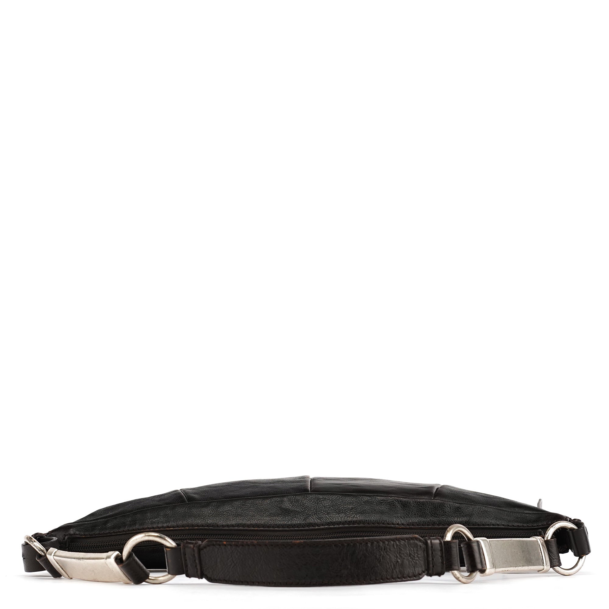 Yves Saint Laurent Brown Leather Mombasa Hobo Shoulder Bag