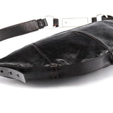 Yves Saint Laurent Brown Leather Mombasa Hobo Shoulder Bag