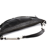 Yves Saint Laurent Brown Leather Mombasa Hobo Shoulder Bag