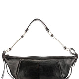 Yves Saint Laurent Brown Leather Mombasa Hobo Shoulder Bag