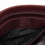 Yves Saint Laurent Burgundy Calfksin Mini Shoulder Bag