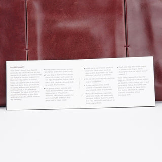 Yves Saint Laurent Burgundy Calfksin Mini Shoulder Bag