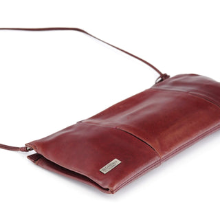 Yves Saint Laurent Burgundy Calfksin Mini Shoulder Bag