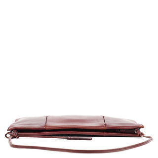 Yves Saint Laurent Burgundy Calfksin Mini Shoulder Bag