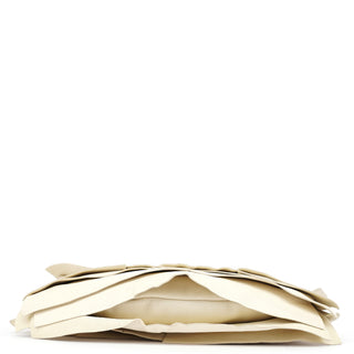 Yves Saint Laurent Cream Leather Saint Tropez Shoulder Bag