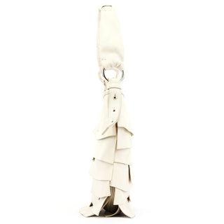 Yves Saint Laurent Cream Leather Saint Tropez Shoulder Bag