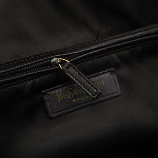 Yves Saint Laurent Black Calfskin Leather Muse Tote Bag