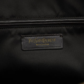 Yves Saint Laurent Black Calfskin Leather Muse Tote Bag