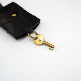 Yves Saint Laurent Black Calfskin Leather Muse Tote Bag