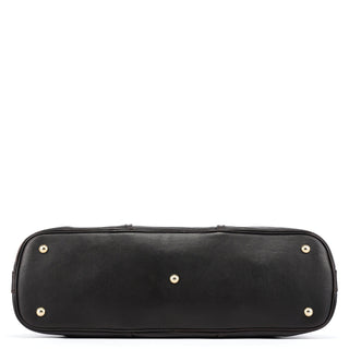 Yves Saint Laurent Black Calfskin Leather Muse Tote Bag