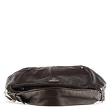 Yves Saint Laurent Dark Brown Leather Mombasa Hobo Shoulder Bag
