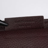 Yves Saint Laurent Dark Purple Leather Bow Tote Bag
