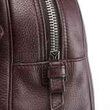 Yves Saint Laurent Dark Purple Leather Bow Tote Bag