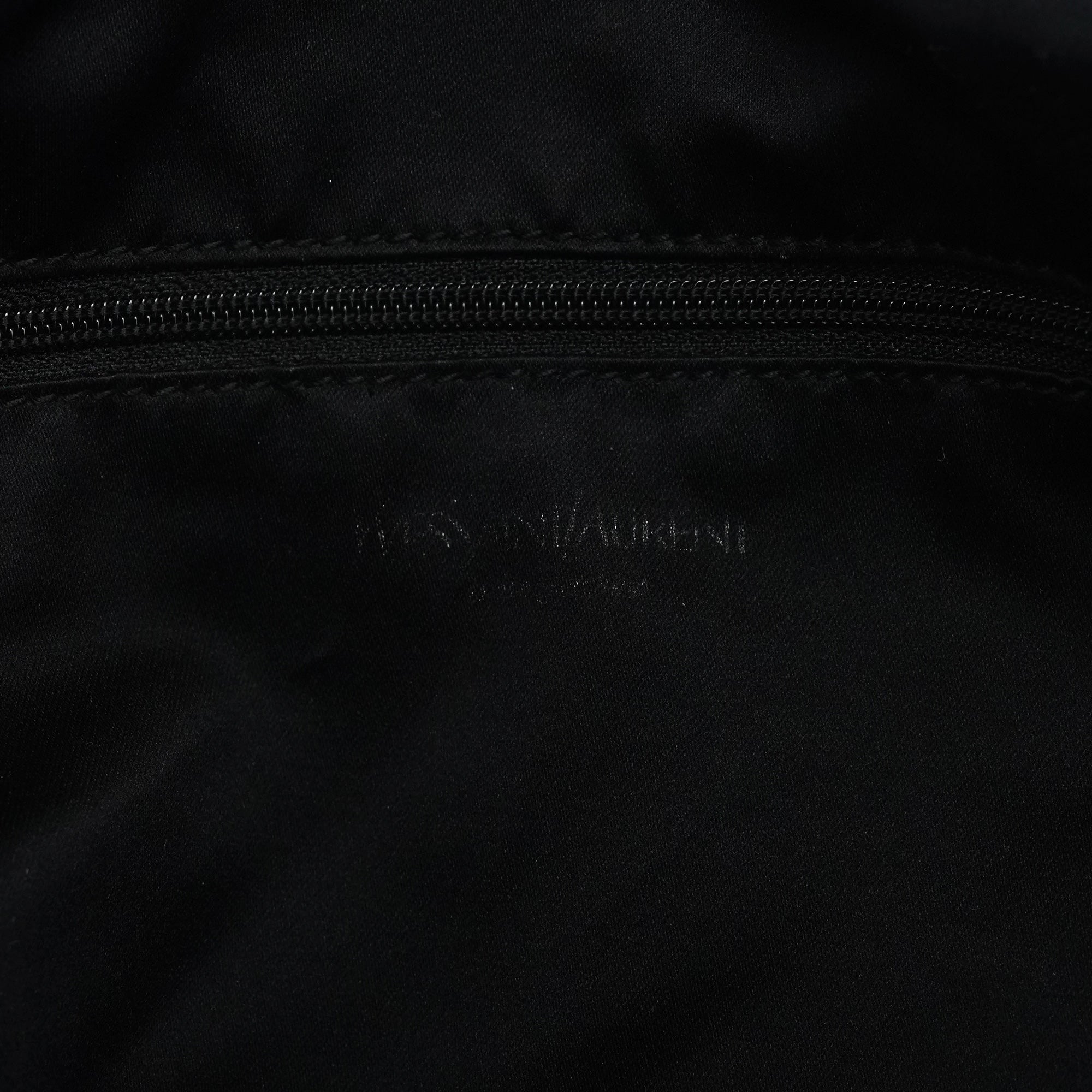 Yves Saint Laurent Floral Canvas YSL Tote Bag