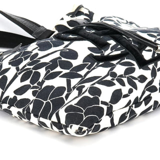 Yves Saint Laurent Floral Canvas YSL Tote Bag