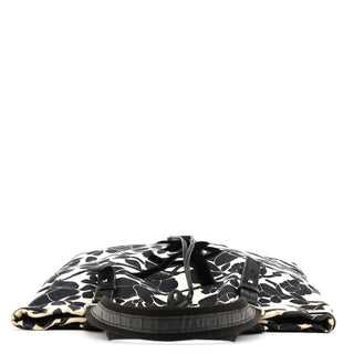 Yves Saint Laurent Floral Canvas YSL Tote Bag