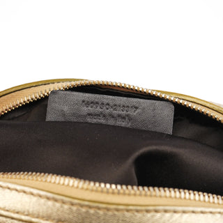 Yves Saint Laurent Gold Leather Muse Tote Bag