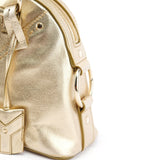 Yves Saint Laurent Gold Leather Muse Tote Bag