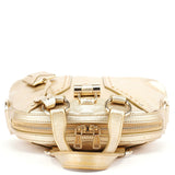 Yves Saint Laurent Gold Leather Muse Tote Bag