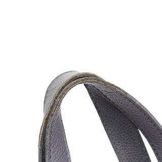 Yves Saint Laurent Grey Leather Downtown Tote Bag