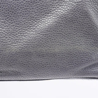 Yves Saint Laurent Grey Leather Downtown Tote Bag