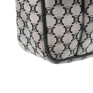 Yves Saint Laurent Grey Monogram Messenger Crossbody Bag