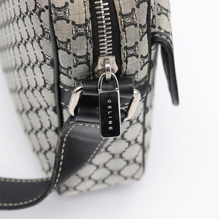 Yves Saint Laurent Grey Monogram Messenger Crossbody Bag