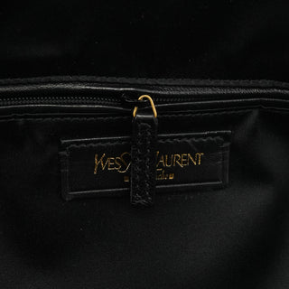 Yves Saint Laurent Ivory Leather Muse Tote Bag