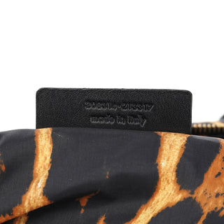 Yves Saint Laurent Leopard Nylon Y Boston bag