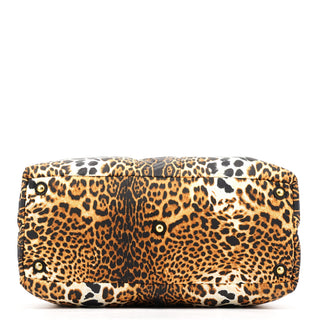 Yves Saint Laurent Leopard Nylon Y Boston bag