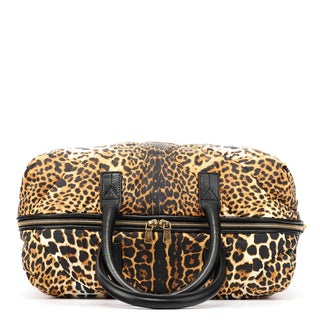 Yves Saint Laurent Leopard Nylon Y Boston bag