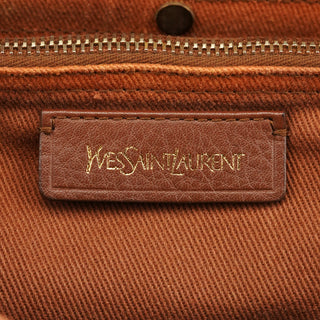 Yves Saint Laurent Light Brown Leather Muse Two 2-Way Bag