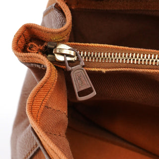 Yves Saint Laurent Light Brown Leather Muse Two 2-Way Bag