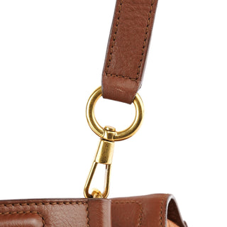 Yves Saint Laurent Light Brown Leather Muse Two 2-Way Bag