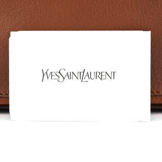 Yves Saint Laurent Light Brown Leather Muse Two 2-Way Bag