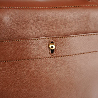 Yves Saint Laurent Light Brown Leather Muse Two 2-Way Bag